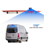 PZ468 Car Waterproof 170 Degree Brake Light View Camera for Mercedes-Benz Vito 2016, PZ468