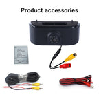 PZ469 Car Waterproof 170 Degree Brake Light View Camera for Nissan N200 2010-2017, PZ469