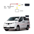 PZ469 Car Waterproof 170 Degree Brake Light View Camera + 7 inch Rearview Monitor for Nissan N200 2010-2017, PZ469 + 7 inch Rearview Monitor