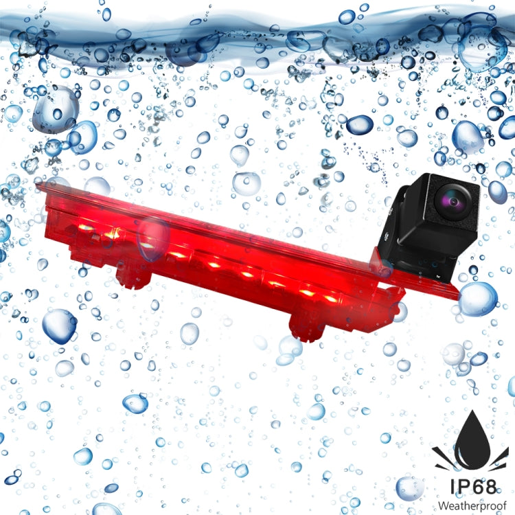 PZ470 Car Waterproof 170 Degree Brake Light View Camera for Volkswagen T5 / T6 2010-2017, PZ470