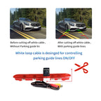 PZ471 Car Waterproof 170 Degree Brake Light View Camera + 7 inch Rearview Monitor for Citroen / Peugeot / Toyota, PZ471 + 7 inch Rearview Monitor