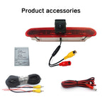 PZ472 Car Waterproof 170 Degree Brake Light View Camera for Fiat / Opel, PZ472