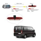 PZ472 Car Waterproof 170 Degree Brake Light View Camera + 7 inch Rearview Monitor for Fiat / Opel, PZ472 + 7 inch Rearview Monitor