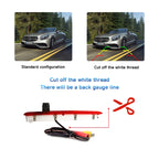 PZ473 Car Waterproof 170 Degree Brake Light View Camera for Volkswagen T6 Single Door, PZ473