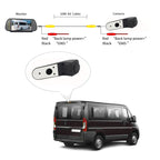 PZ475 Car Waterproof 170 Degree Brake Light View Camera + 7 inch Rearview Monitor for Volkswagen Crafter, PZ475 + 7 inch Rearview Monitor