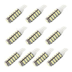 10 PCS T10 DC12V / 1.5W / 6500K / 75LM Car Clearance Lights Reading Lamp with 68LEDs SMD-3020 Lamp Beads, T10 DC12V / 1.5W / 6500K