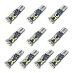 10 PCS T10 DC12V / 3W / 6000K / 180LM Car Canbus Decoding LED Clearance Lights with 30LEDs SMD-4041 Lamp Beads, T10 DC12V / 3W