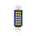 2pcs 41mm DC12-24V / 1W / 6000K / 60LM 18LEDs SMD Car Reading Lamp Dome Light, 41mm