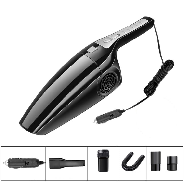 Eighth Generation Car Vacuum Cleaner 120W Wet and Dry Dual-use Strong Suction, Eighth (Black), Eighth (Orange), Eighth (White)