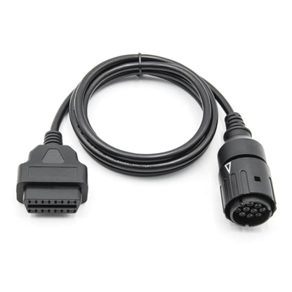 Motorcycle OBD Cable 10PIN to 16PIN Connector Cable for BMW, For BMW