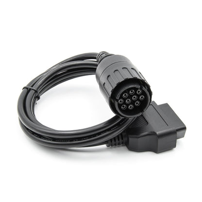 Motorcycle OBD Cable 10PIN to 16PIN Connector Cable for BMW, For BMW