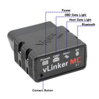 Vgate VLINKER MC V2.2 Bluetooth 3.0 Car OBD Fault Diagnosis Detector, MC V2.2 Bluetooth 3.0