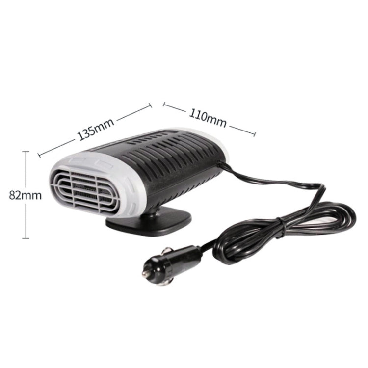 12V Portable Car Electric Heater Winter Defroster Cable Length: 1.4m