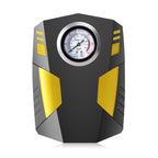Car 12V Portable Inflatable Cylinder Pedal Pointer Air Pump with Light, Pointer