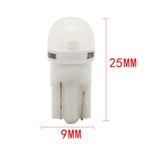20 PCS T10 DC12V / 0.25W / 6500K / 20LM Car Round Head Plug-in Bubble Reading Light with 1LEDs SMD-3030 Lamps, T10