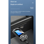 T-13 Bluetooth 5.0 LCD Digital Display Bluetooth Adapter Receiver Transmitter, T-13