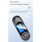T-13 Bluetooth 5.0 LCD Digital Display Bluetooth Adapter Receiver Transmitter, T-13