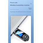 T-13 Bluetooth 5.0 LCD Digital Display Bluetooth Adapter Receiver Transmitter, T-13