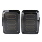 1 Pair 15W DC 12V IP67 4 in 1 Car LED Tail Lights / Driving Lights / Brake Lights/Turn Reverse, US Version, 1 Pair US Version