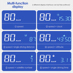 H400G Car 3.5 inch GPS Mode HUD Head-up Display Support Speed / Time / Distance Display, H400G