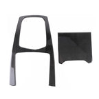 2 PCS Car Carbon Fiber Gear Panel Decorative Sticker for BMW X5 2020, Gear Panel