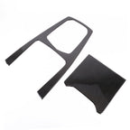 2 PCS Car Carbon Fiber Gear Panel Decorative Sticker for BMW X5 2020, Gear Panel