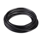 Car Carbon Fiber Texture Decoration Door & Window Seal Decorative Strip, Carbon Fiber