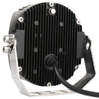 OL-1950Y 5 inch DC12V-30V 5000LM 6500K 50W Car LED Light on Three Sides Headlight for Jeep Wrangler (Gold Light), OL-1950Y