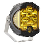 OL-1950Y 7 inch DC12V-30V 8000LM 6500K 90W Car LED Light on Three Sides Headlight for Jeep Wrangler (Gold Light), OL-1950Y 7 inch