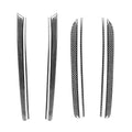 8 in 1 Car Carbon Fiber Door Panel Decorative Sticker for Audi A5 Hard Top 2008-, Left and Right Drive Universal, Door Panel