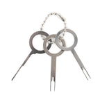 21 in 1 Car Plug Circuit Board Wire Harness Terminal Extraction Pick Connector Crimp Pin Back Needle Remove Tool, 21 in 1