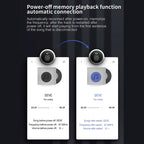C15 Multifunctional Car Dual 3.1A+Type-C USB Charger Bluetooth FM Transmitter with Atmosphere Light, C15