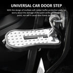 Multi-functional Car Door Sill Step Pedals Pads with Safety Hammer, Pedals Pads with Safety Hammer (Black), Pedals Pads with Safety Hammer (Green), Pedals Pads with Safety Hammer (Red), Pedals Pads with Safety Hammer (Silver)