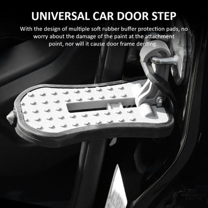 Multi-functional Car Door Sill Step Pedals Pads with Safety Hammer, Pedals Pads with Safety Hammer (Black), Pedals Pads with Safety Hammer (Green), Pedals Pads with Safety Hammer (Red), Pedals Pads with Safety Hammer (Silver)