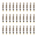 30 PCS VT-002 Bicycle Detachable French Valve Core Style: Ruled, Ruled