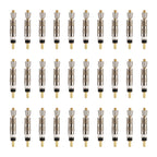 30 PCS VT-002 Bicycle Detachable French Valve Core Style: Ruled, Ruled