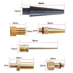 24 in 1 Inflator Adapter French Mouth / US Mouth / UK Mouth Inflation Needle Adapter, 24 in 1