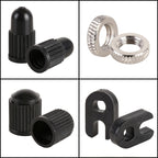 15pcs / Set B French Valve Core Adapter Set, 15 in 1 B