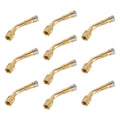 10 PCS Balance Car Inflatable Nozzle Extension Rod Elbow Extension Nozzle, Angle: 135 Degree, 135 Degree