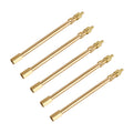 5 PCS Car Tires Valve Inflatable Extension Tube, Length: 120mm, 120mm, Pure Copper