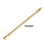 5 PCS Car Tires Valve Inflatable Extension Tube, Length: 180mm, 180mm, Pure Copper