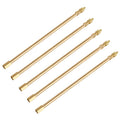 5 PCS Car Tires Valve Inflatable Extension Tube, Length: 200mm, 200mm, Pure Copper