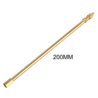 5 PCS Car Tires Valve Inflatable Extension Tube, Length: 200mm, 200mm, Pure Copper