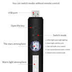 D88 5V 2.5W Car Colorful Starry Sky Atmosphere Lamp without Remote Control, D88 without Remote Control