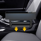 USB-C / Type-C + 8PIN Interface Car Multi-functional Cup Holder Seat Gap Side Storage Box, USB-C / Type-C + 8PIN