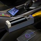 USB-C / Type-C + 8PIN Interface Car Multi-functional Cup Holder Seat Gap Side Storage Box, USB-C / Type-C + 8PIN