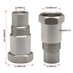 Car Oxygen O2 Sensor Spacer M18x1.5 Adapter Bung Catalytic Converter, M18x1.5