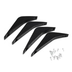4 PCS Car Modified ABS Rear Wing Side Spoiler Lip for Chevrolet Corvette, For Chevrolet Corvette