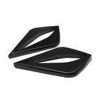 4 PCS Car Modified ABS Rear Wing Side Spoiler Lip for Chevrolet Corvette, For Chevrolet Corvette