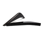 4 PCS Car Modified ABS Rear Wing Side Spoiler Lip for Chevrolet Corvette, For Chevrolet Corvette